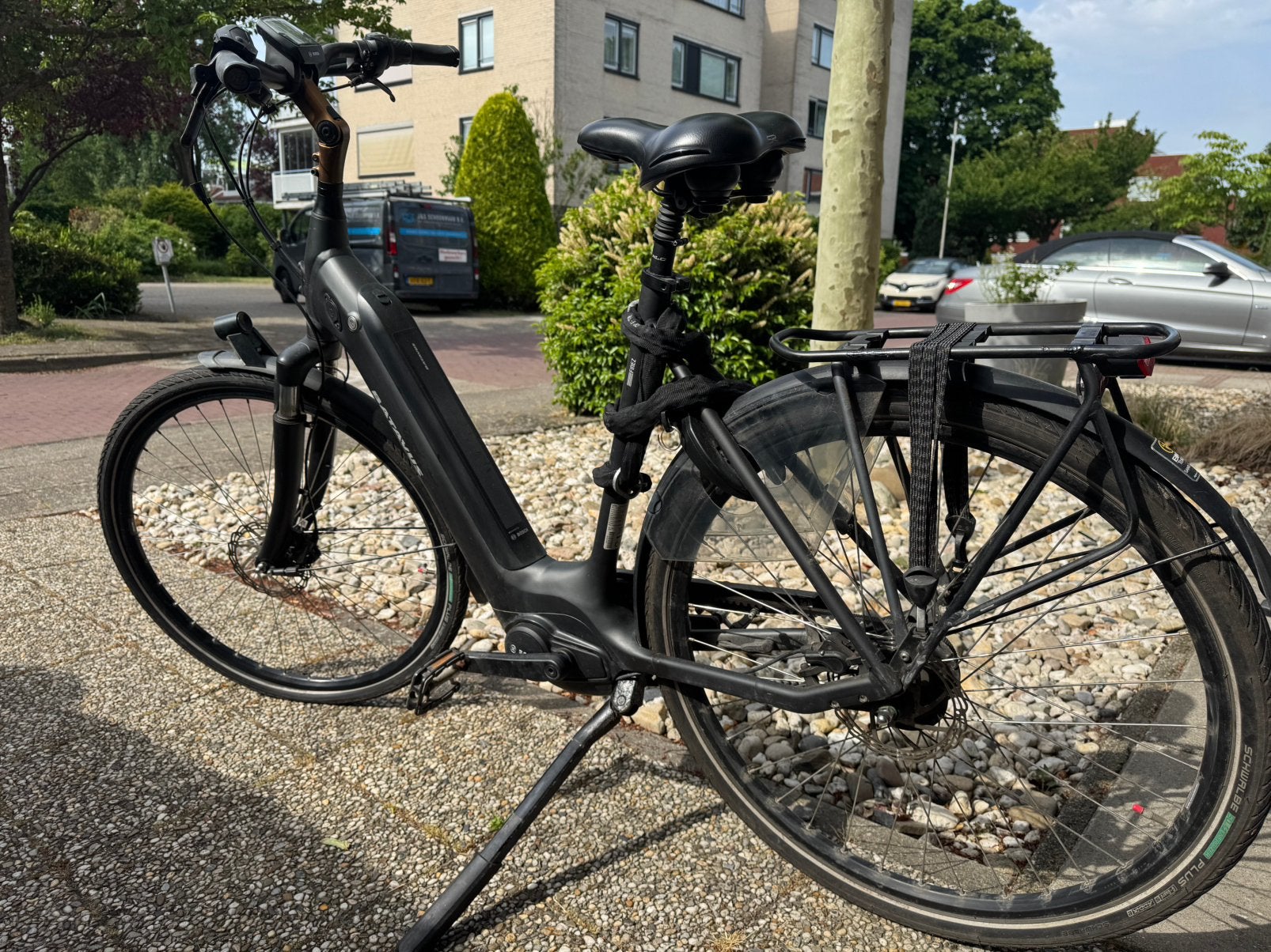 Batavus Finez elektrische fiets, framemaat 57, Fietsen en Brommers, Elektrische fietsen, Gebruikt, Batavus, Ophalen