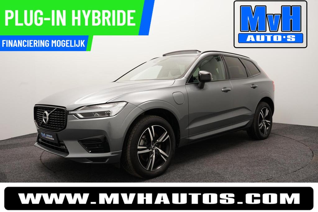 Volvo XC60 2.0 Recharge T6 AWD R-Design|PANO|H/K AUDIO|TREKH, Automaat, Gebruikt, Euro 6, Leder en Stof