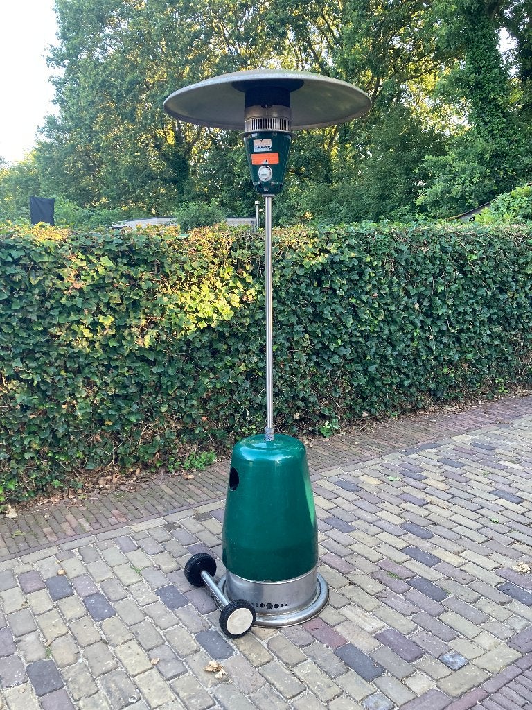 Terrasverwarmer met gasfles, Ophalen, Gebruikt, Waterbestendig, Vloer