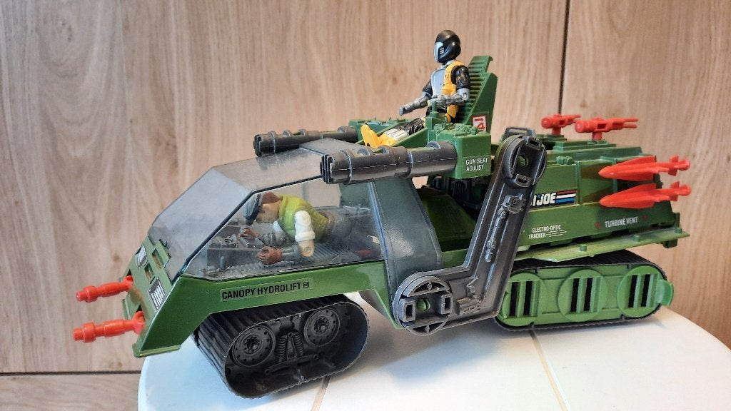 G.I. Joe GI JOE H.A.V.O.C Tank met figuren, Verzamelen, Ophalen, Gebruikt