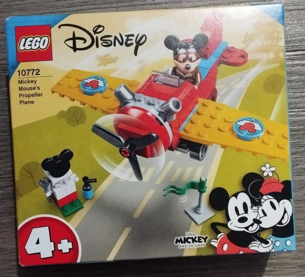 LEGO Disney 10772 Mickey Mouse's Propeller Vliegtuig, Ophalen, Lego, Nieuw, Disney