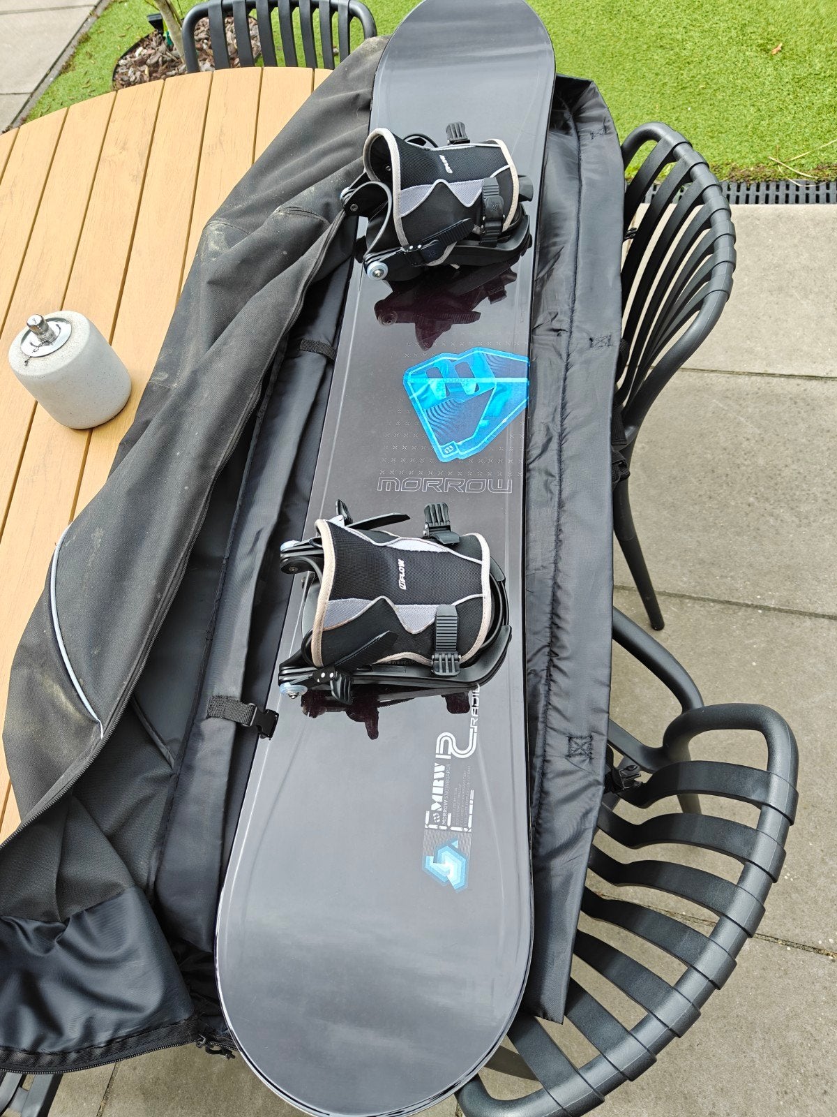 Snowboard Morrow 155cm, Sport en Fitness, Snowboarden, Ophalen of Verzenden, Gebruikt, Board