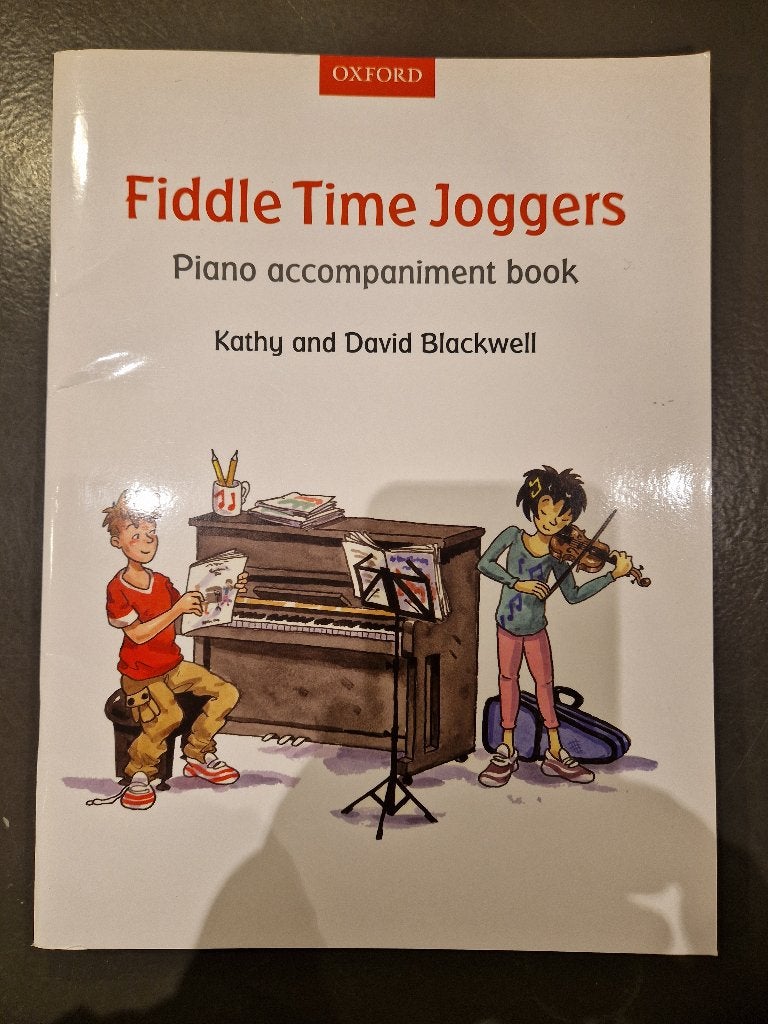 fiddle time joggers piano accompaniment book, Klassiek, Les of Cursus, Nieuw, Ophalen of Verzenden