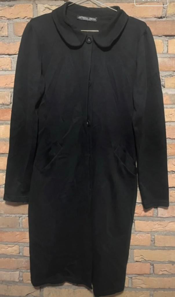 Juffrouw jansen vest / jas maat M zwart, Ophalen of Verzenden, Zo goed als nieuw, Maat 38/40 (M), Zwart