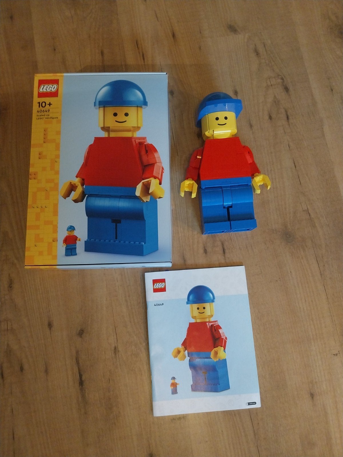 COMPLEET Lego set nummer 40649 scalad-up lego minifigure, Lego, Ophalen of Verzenden, Zo goed als nieuw, Compleet