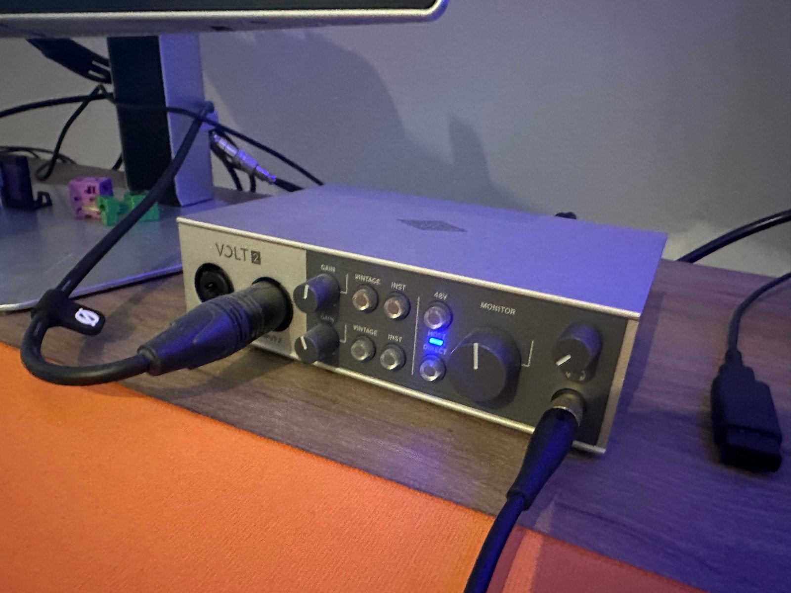 Universal Audio Volt 2 audio interface — perfecte staat, Ophalen of Verzenden, Zo goed als nieuw