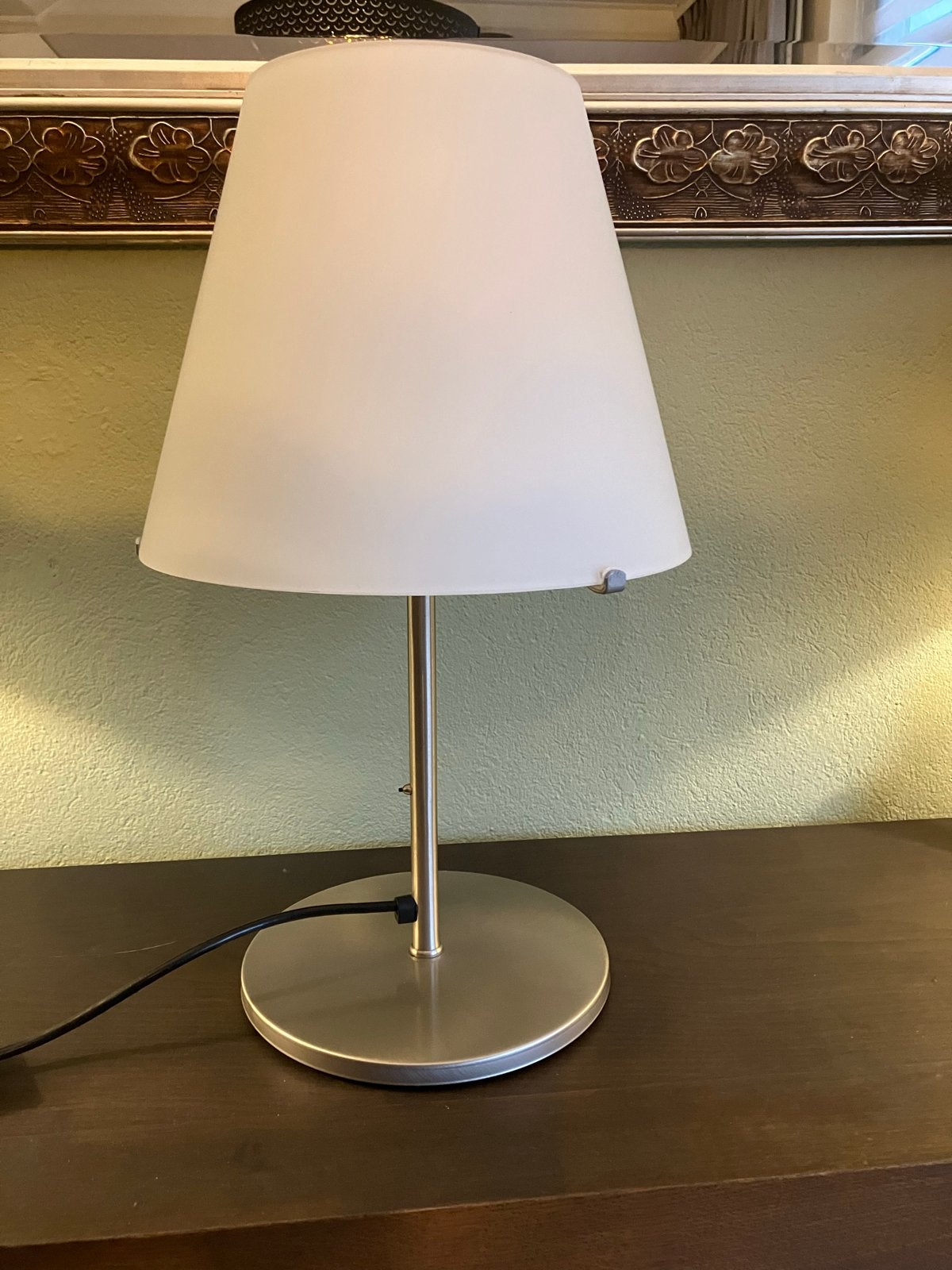Elegante Rotaliana Virginia T Tafellamp - Italiaans Design, Gebruikt, Overige merken, Glas, Met kap