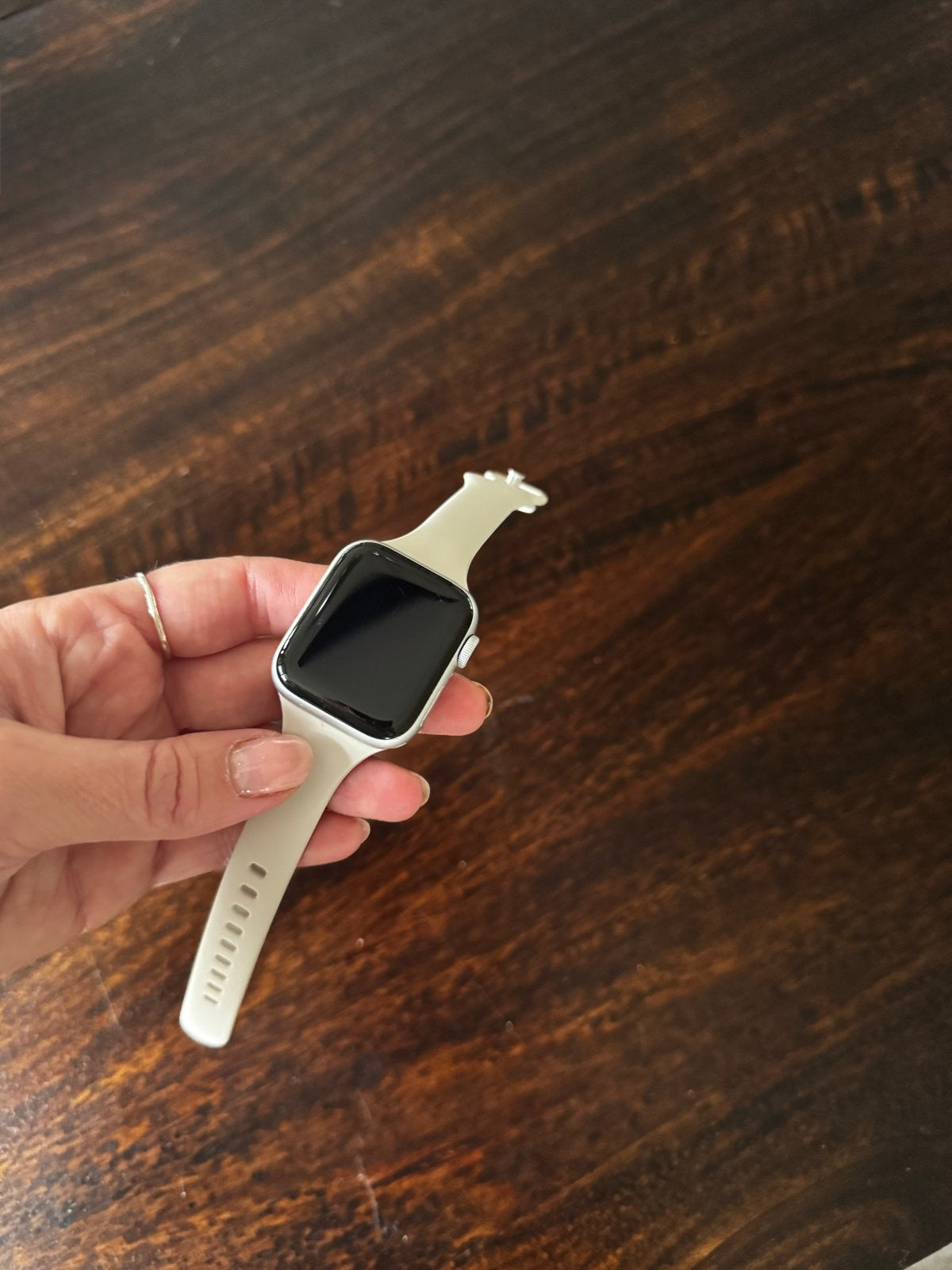 Apple Watch Series 5 Nike Edition - Zilver - 40 mm, Gebruikt, Hartslag, IOS, Ophalen of Verzenden