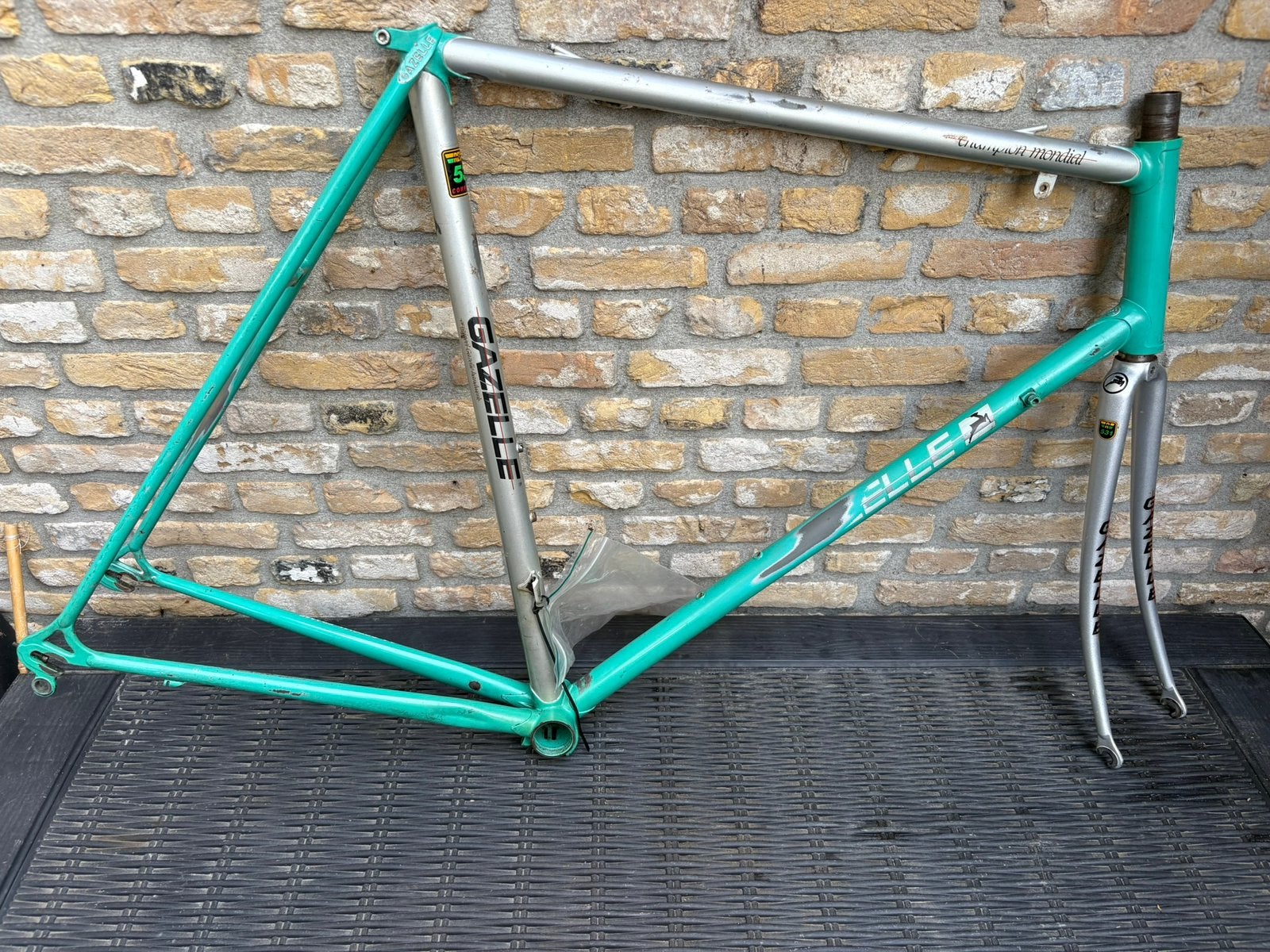 Gazelle AA Speciaal frame set, 59 cm, Ophalen, Gebruikt