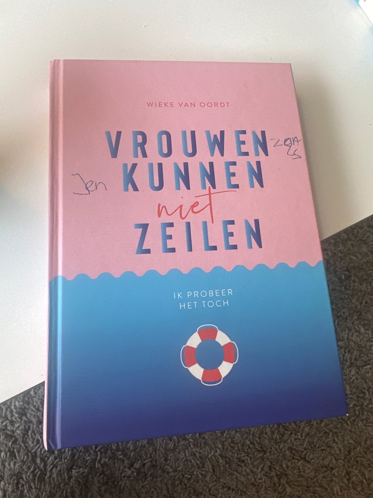 Vrouwen kunnen niet zeilen - Wieke van Oordt, Ophalen, Zo goed als nieuw, Nederland