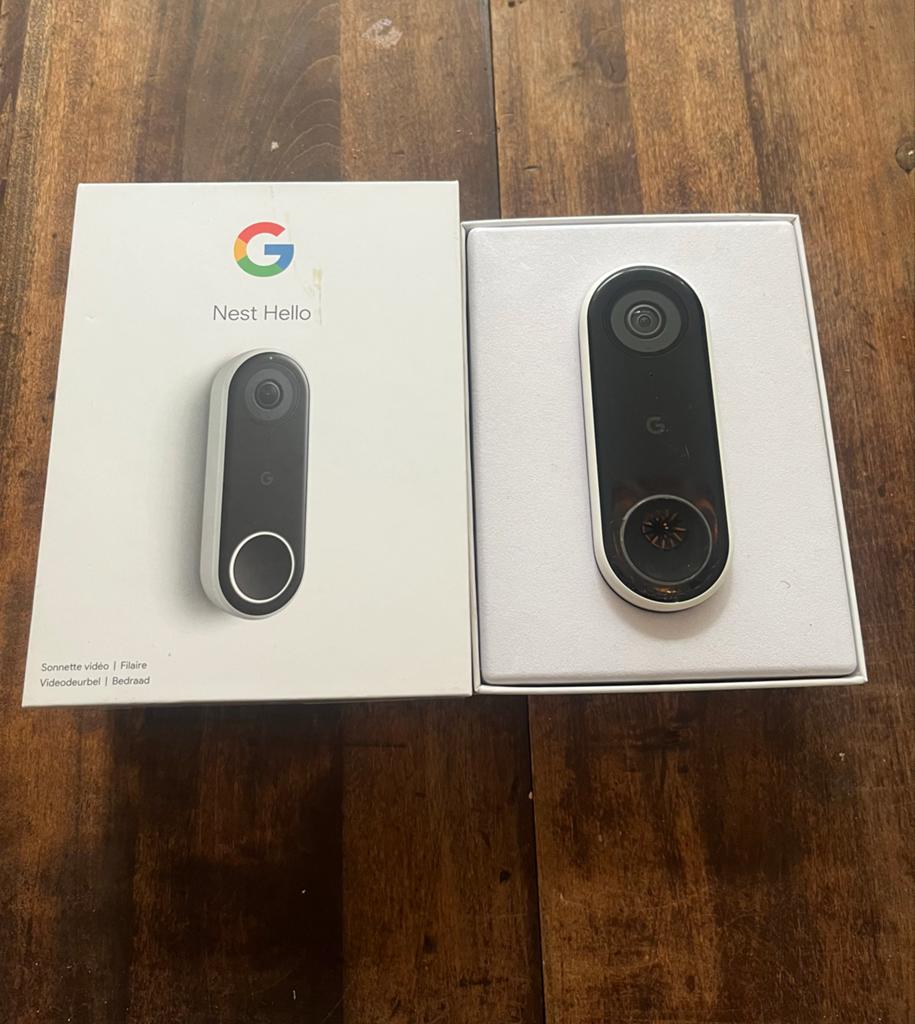 Google Nest Hello deurbel camera, Ophalen of Verzenden