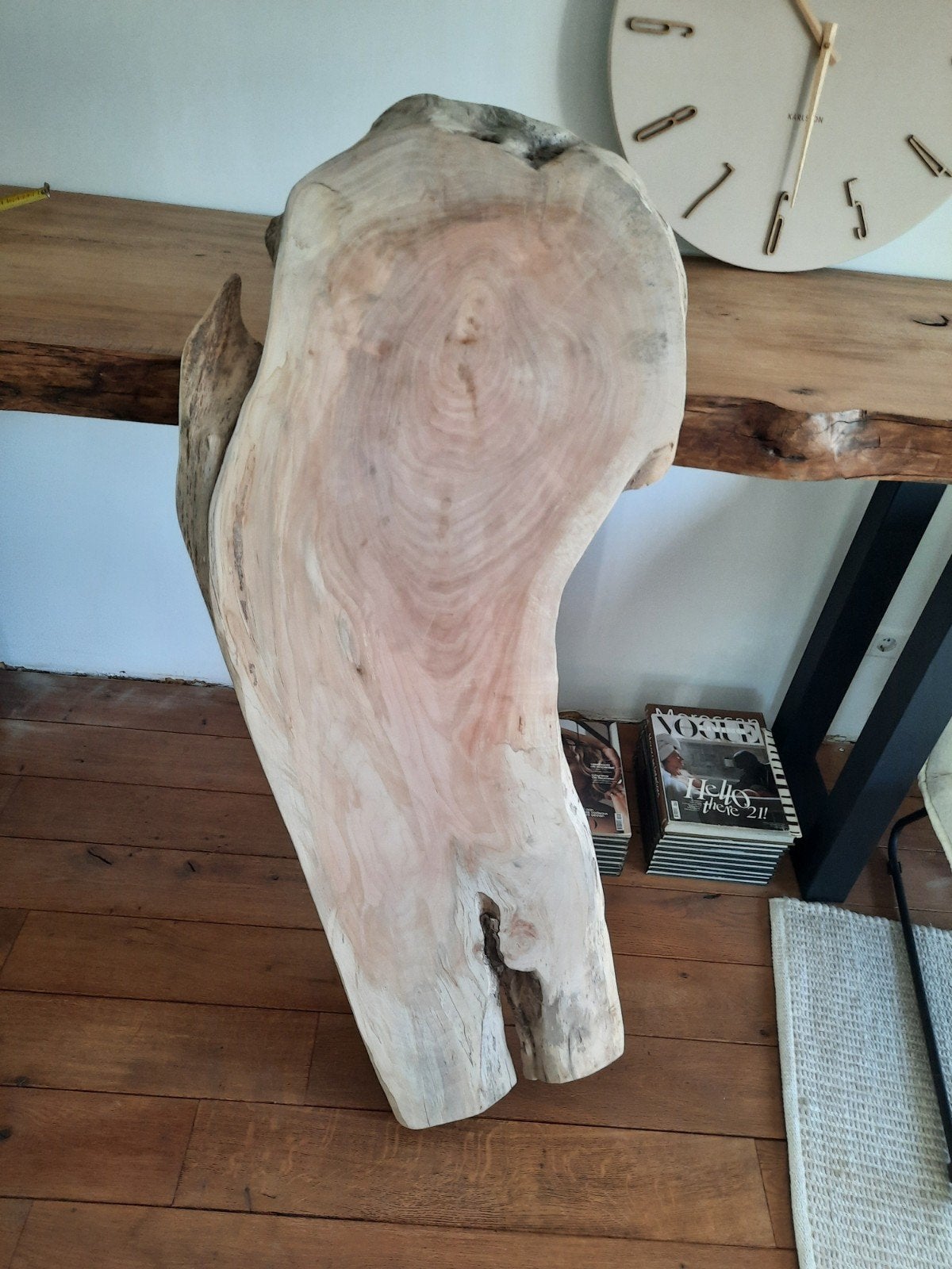 boomstam uniek houten blad 130x60, Meubelmakerhvt@outlook.com, Hout, Meubelmaker hvt, 4661KD