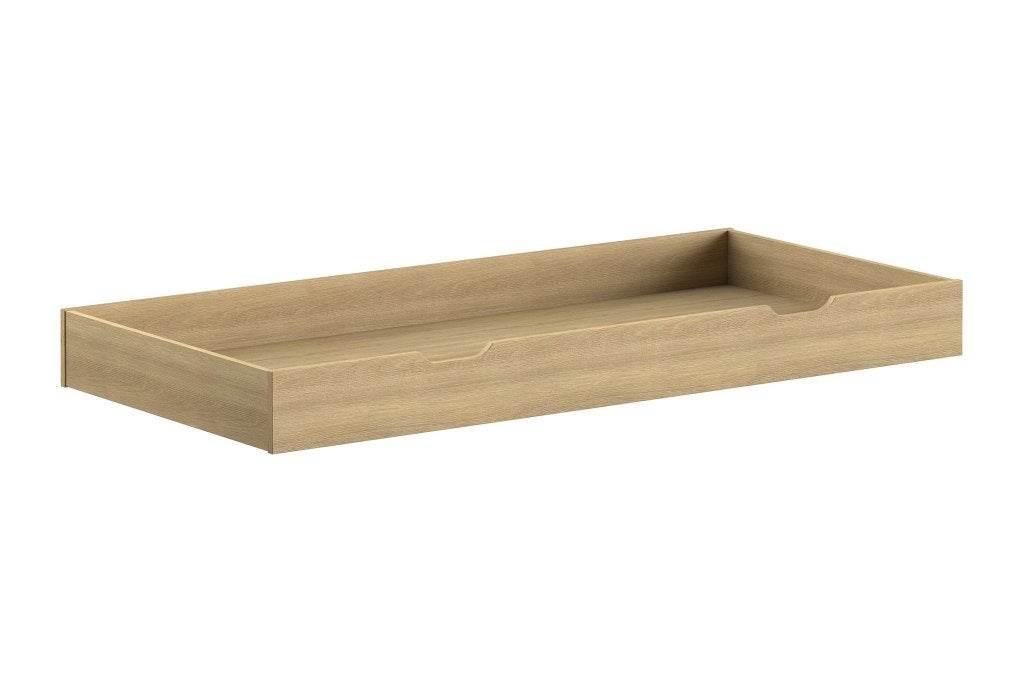 Cabane Nature huisbed met hekje - 90x200 - Massief eiken, Niet ingevuld, Niet ingevuld, Niet ingevuld