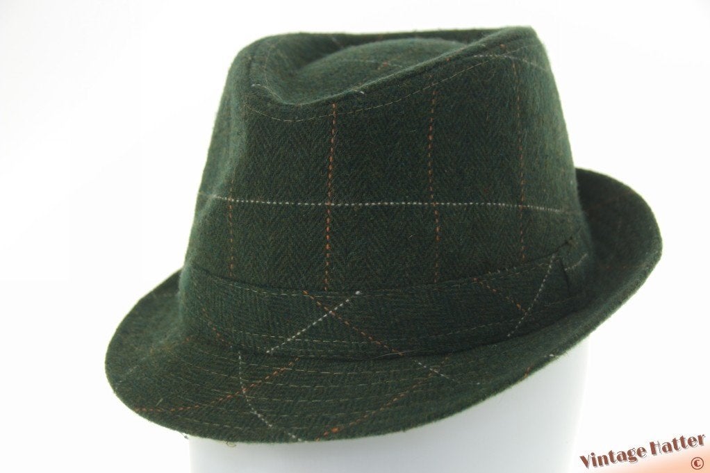 gleufhoed Trilby Maz Accessories groen 55 = S tot XS nieuw, Maz Accessories, Hoed, Ophalen of Verzenden, 57 cm (M, 7⅛ inch) of minder