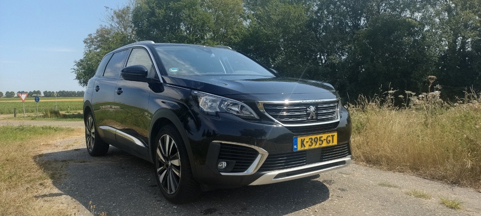 Peugeot 5008 1.2, 7 zits, nieuwe riem, 15 km/l, Bi-Xenon koplampen, Zwart, 1199 cc