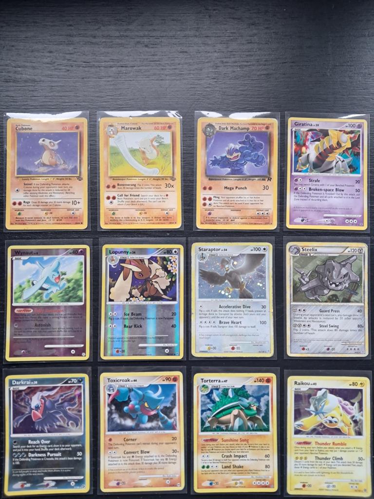 Pokémon Kaarten vintage, Ophalen of Verzenden, Gebruikt, Meerdere kaarten