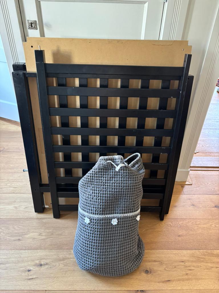 Box 80x100 met koeka speelkleed en koeka speelgoedtas, Kinderen en Baby's, Ophalen, Zo goed als nieuw, Rechthoekig, Boxkleed