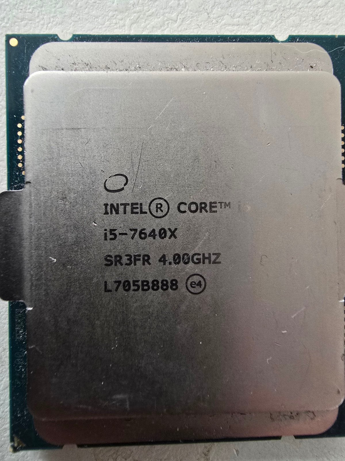 Intel Core i5-7640X Processor 4.00GHz, Gebruikt, LGA 2066, Ophalen of Verzenden, 4 Ghz of meer
