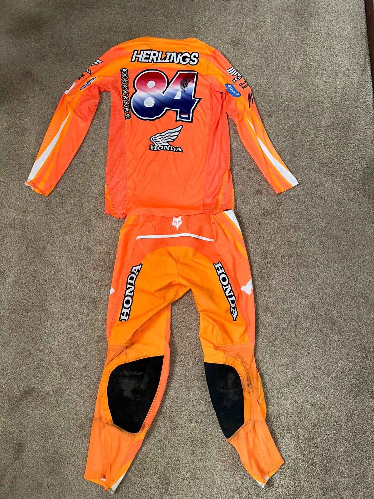 Jeffrey Herlings MXGP set Arnhem 2026, Motoren, Ophalen of Verzenden, Tweedehands
