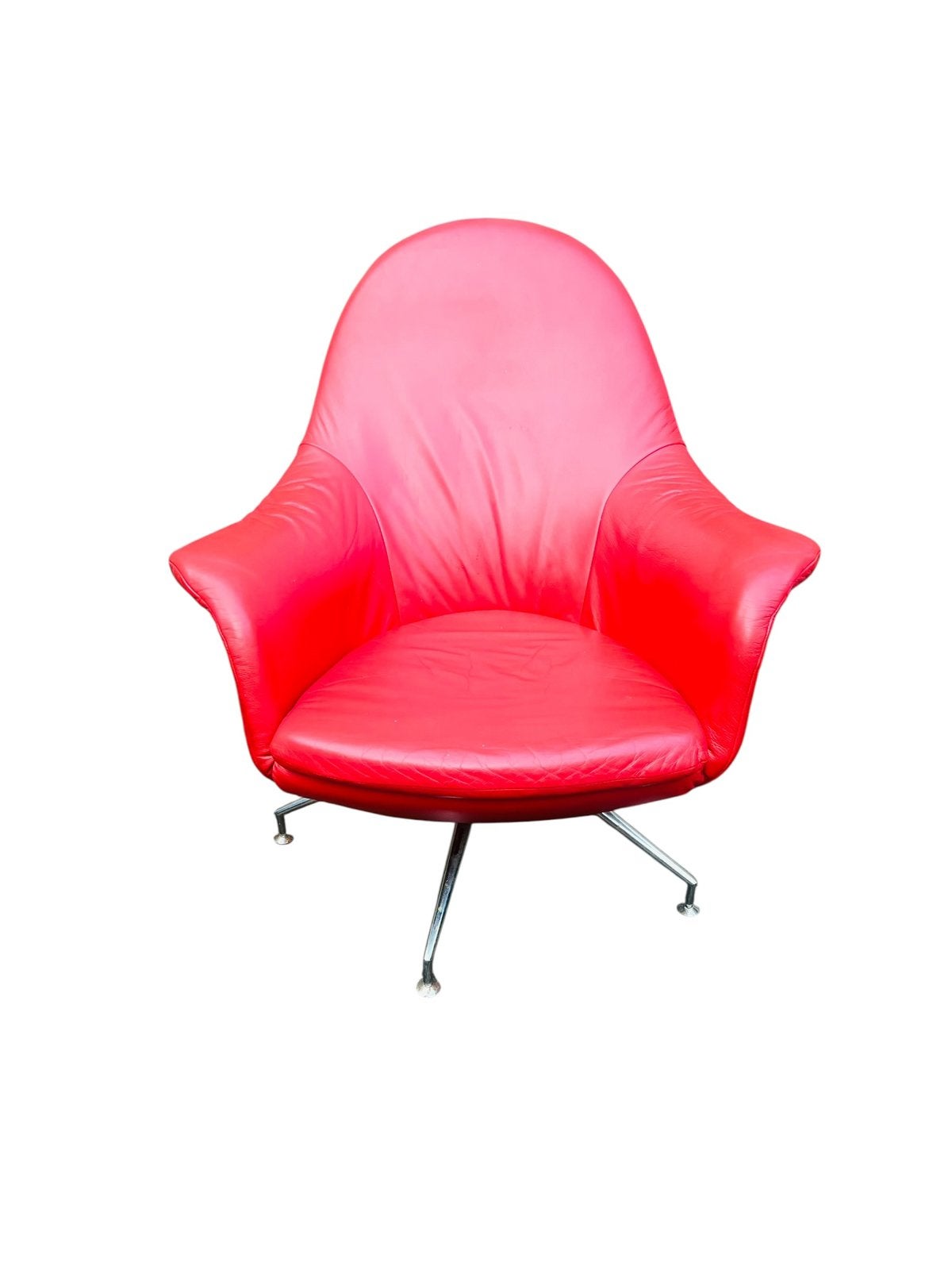 Gratis af te halen vintage Topform stoel | fauteuil leer, Ophalen, Leer, Zo goed als nieuw, Eén