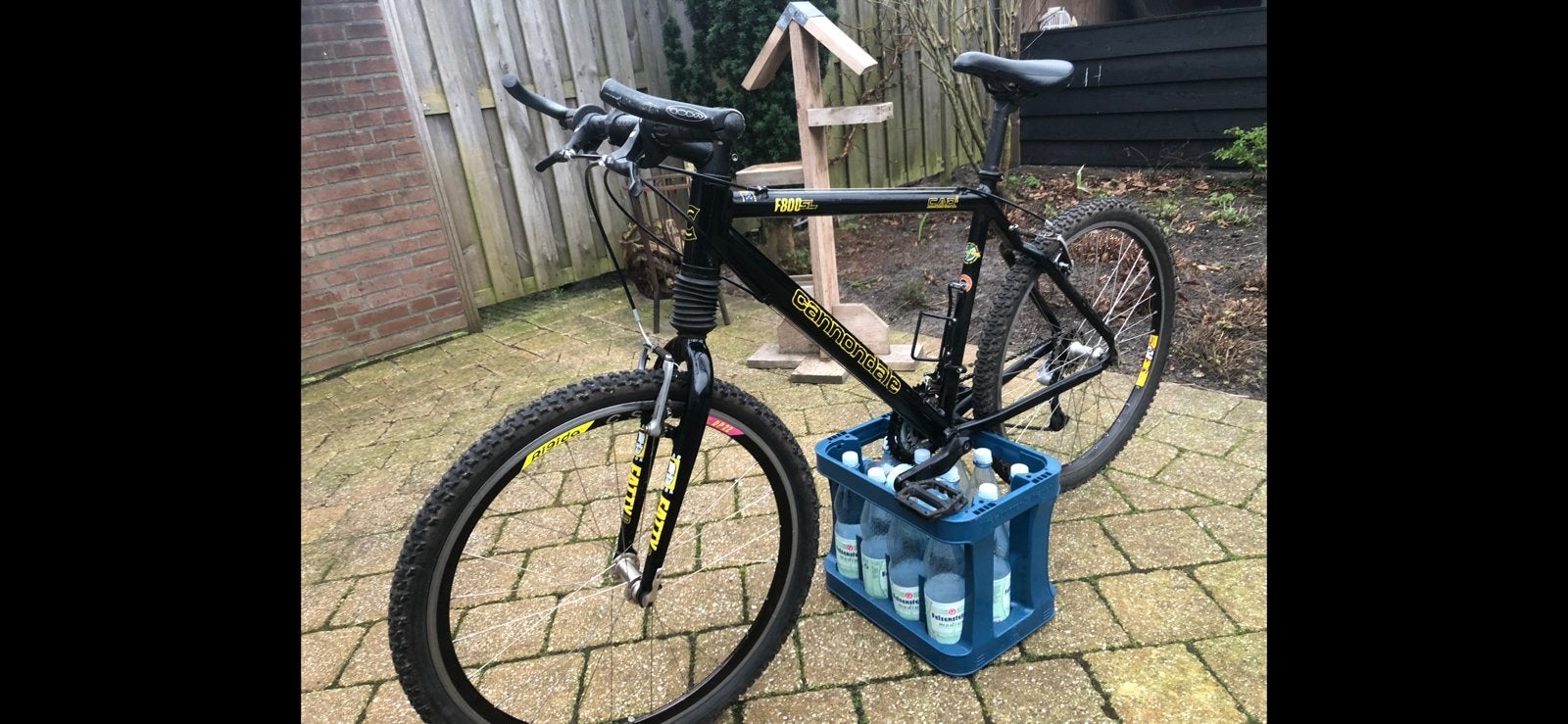 ATB cannondale F800, Fietsen en Brommers, Fietsen | Mountainbikes en ATB, Overige merken, Gebruikt, Velgrem, 49 tot 53 cm