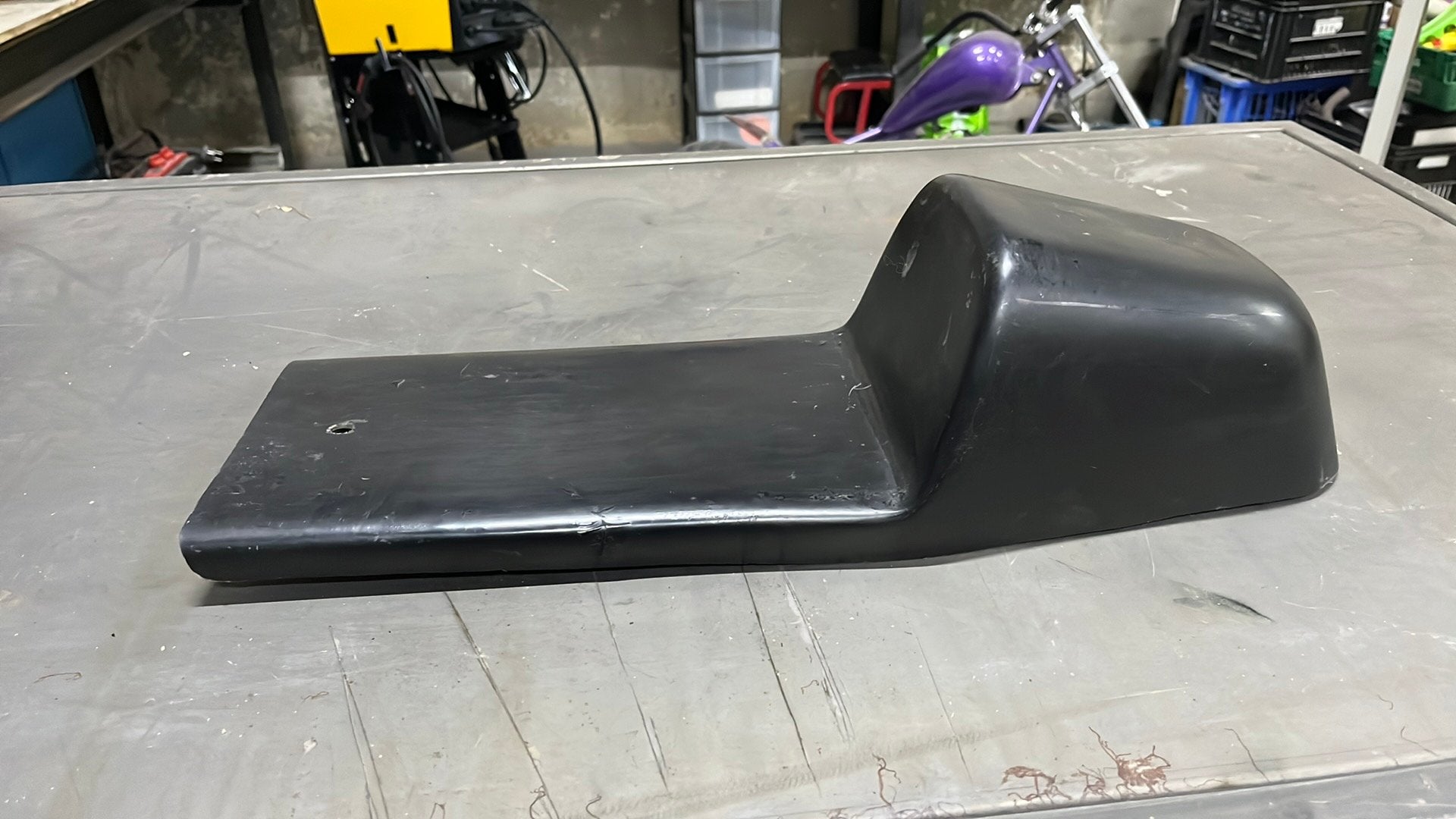 Kontje zadel zelfbouw caferacer, Motoren, Ophalen, Nieuw