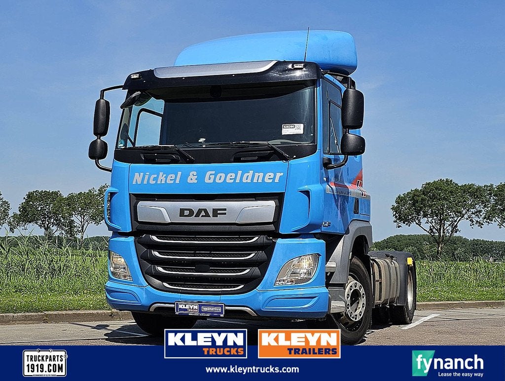 DAF CF 450, Automaat, Euro 6, Blauw, Bedrijf