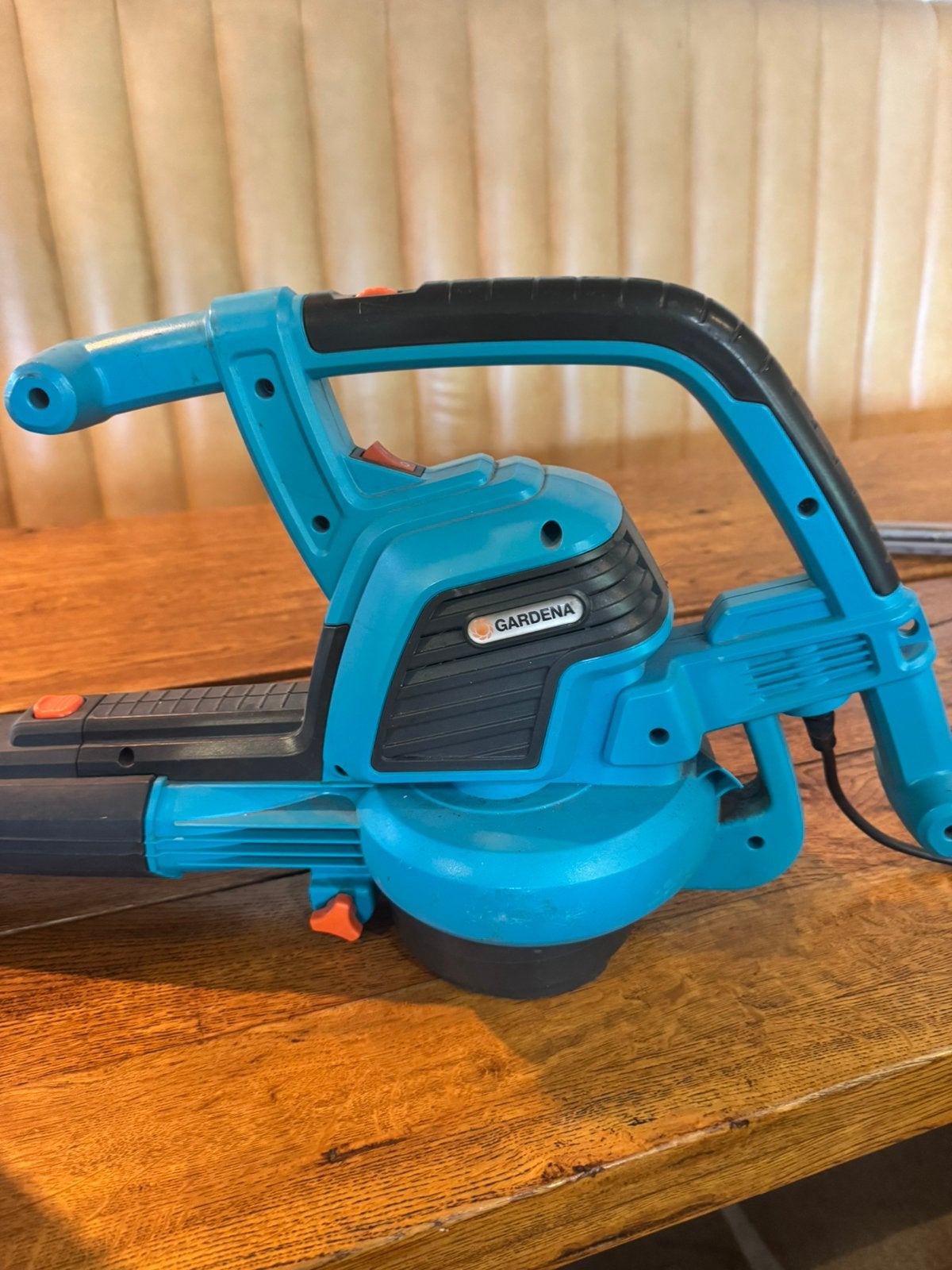 Gardena Bladblazer/versnipperaar ErgoJet 3000, Ophalen, Gebruikt, Handgedragen, Met opvangzak