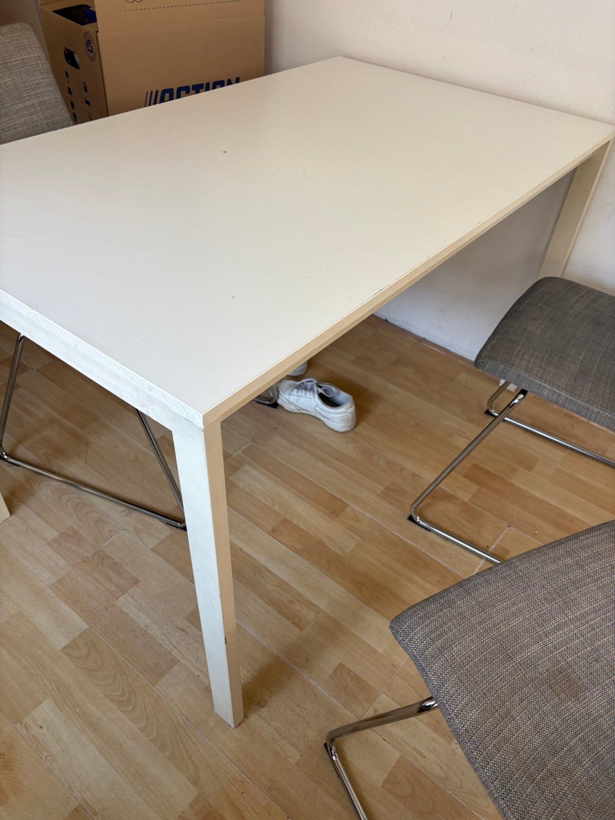 Gratis tafel, Ophalen, Gebruikt