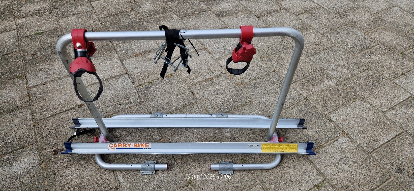 Fietsendrager voor op dissel van caravan - Carry-Bike, Ophalen of Verzenden