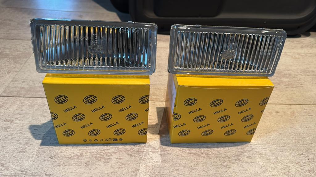 BMW E28 E30 E24 E23 Mistlampen Set Nieuw Origineel Met Dozen, Auto-onderdelen, BMW, Nieuw, BMW, BMW