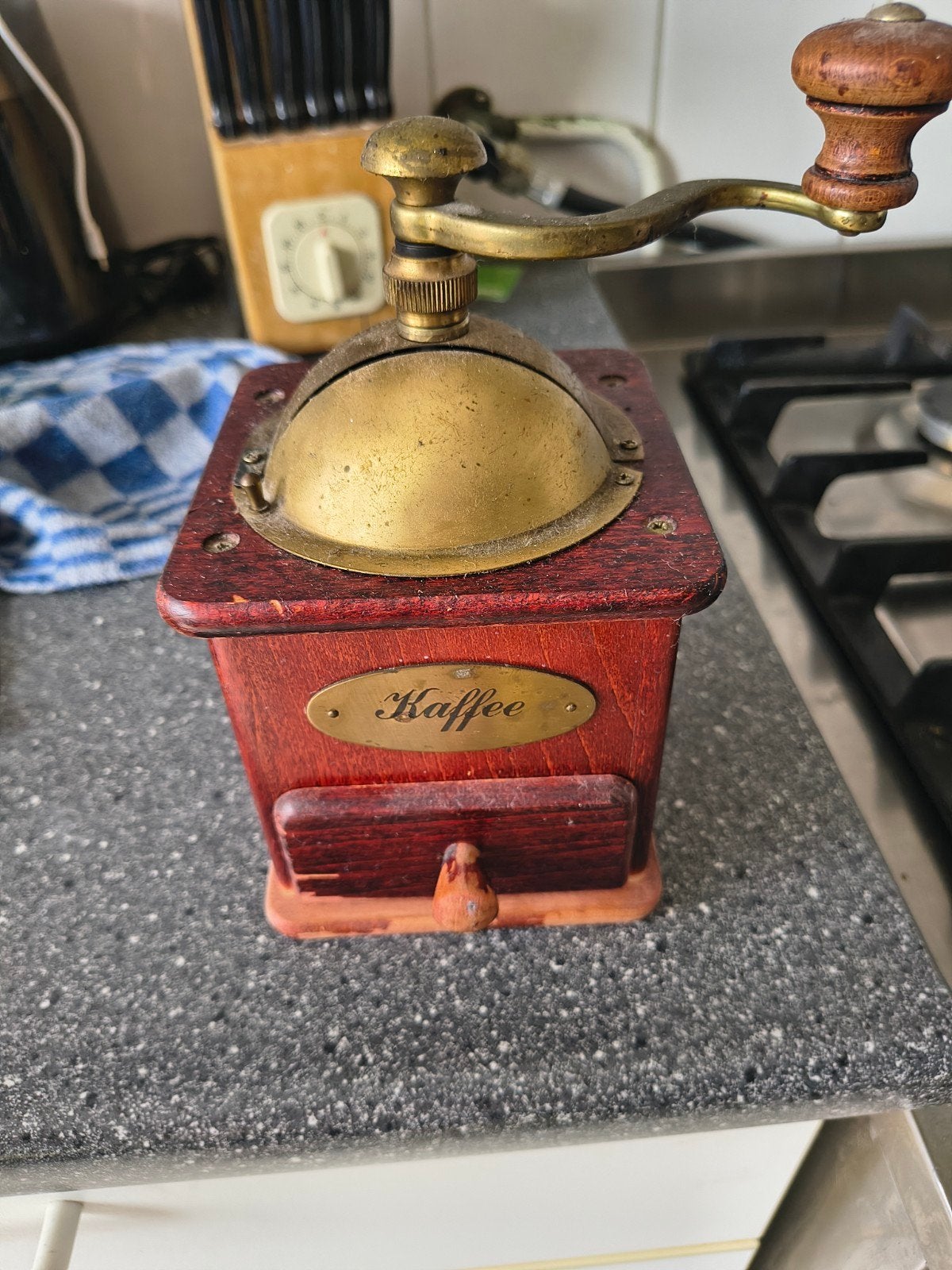oude koffie molen, Ophalen of Verzenden