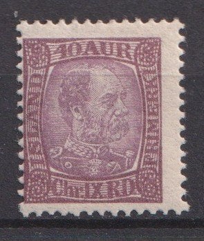 IJsland 1902; Koning Christian IX - Michel 43, ongebruikt., Ophalen of Verzenden, IJsland, Postfris