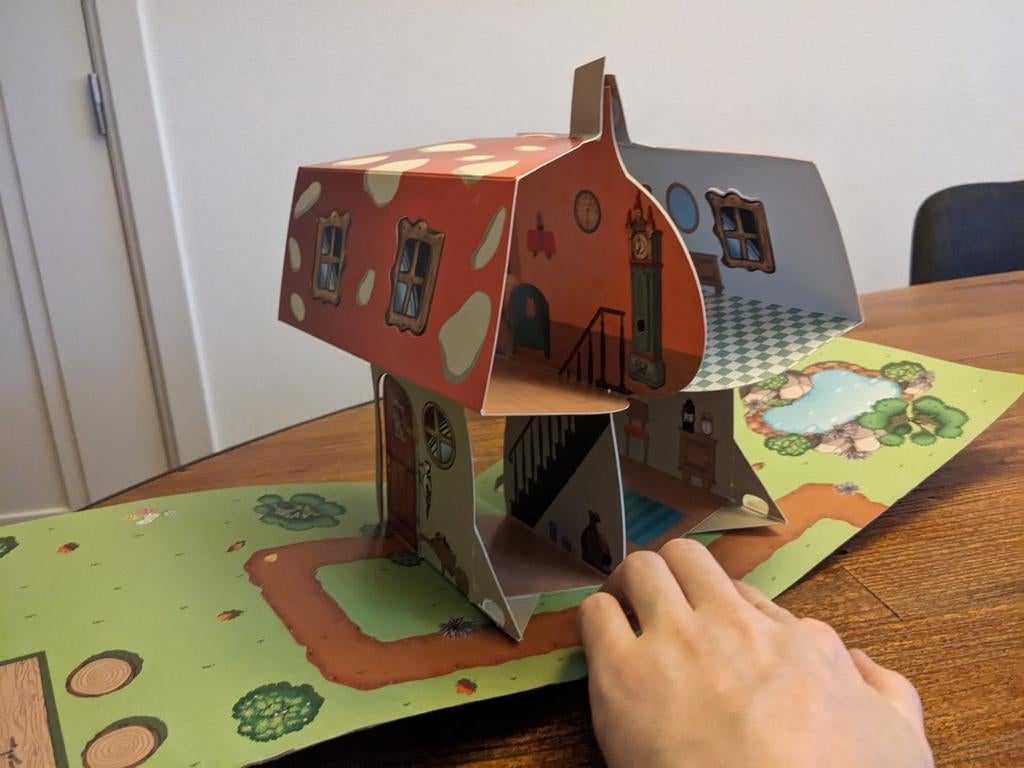 Efteling Kabouterhuis pop-up boek, Ophalen of Verzenden, Gebruikt, Overige typen