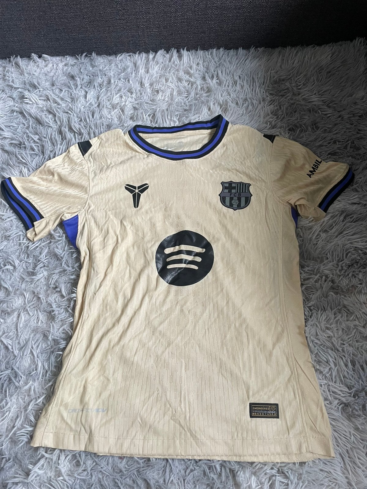 Barcelona uit shirt 25/26, Kleding | Heren, Ophalen of Verzenden, Blauw, Voetbal