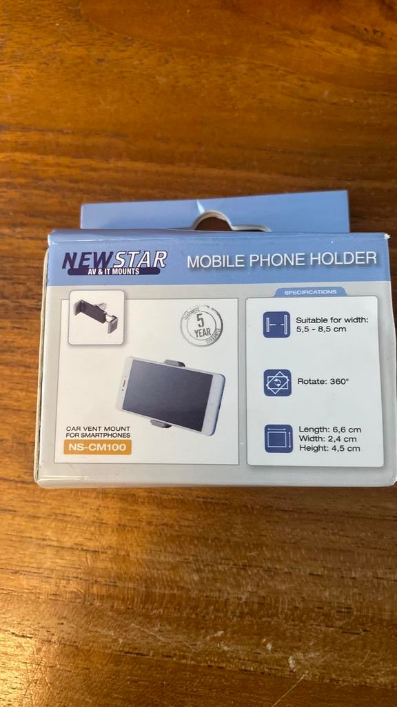 NIEUWE CAR MOBILE PHONE HOUDER  (AUTO), Ophalen, Nieuw, IPhone SE (2022)