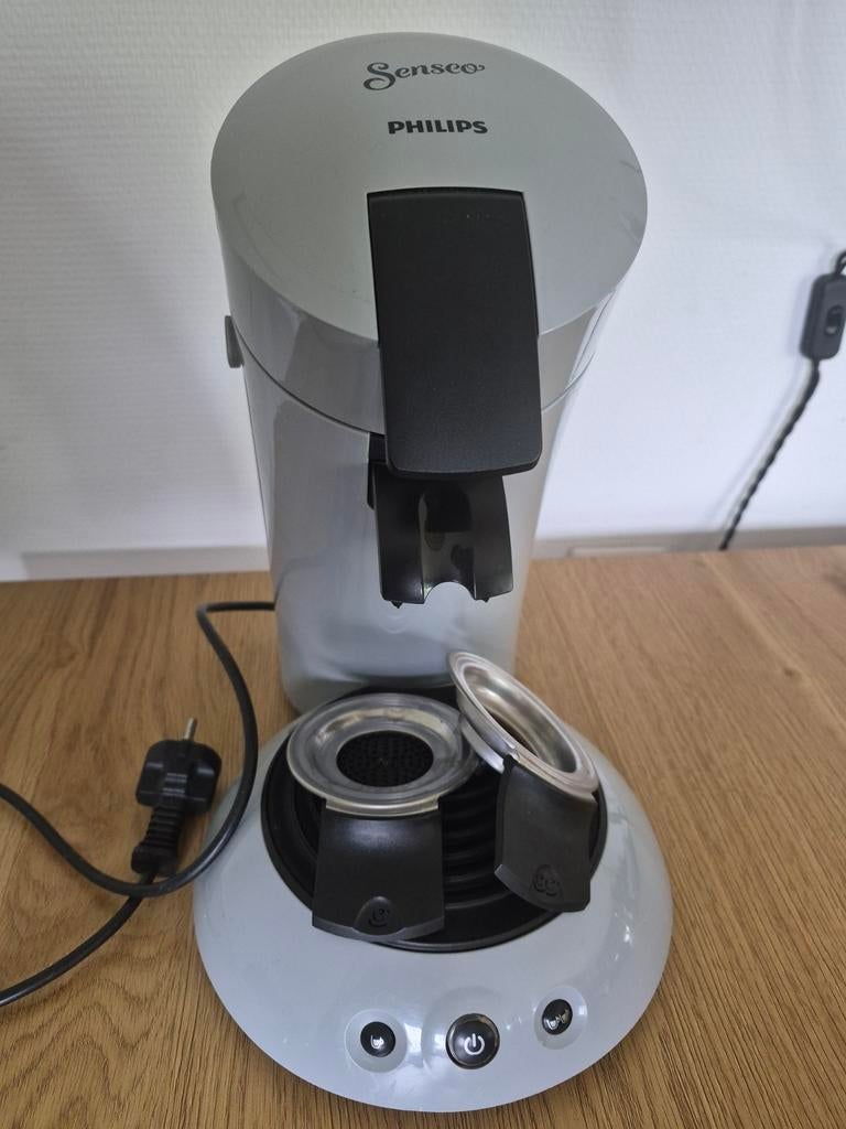 Philips Senseo Koffiezetapparaat - Grijs, Ophalen, Koffiepads en cups, Gebruikt, Koffiemachine