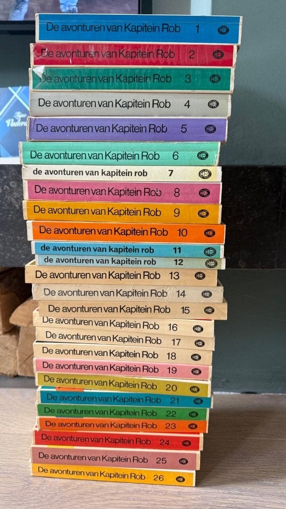 Complete serie "de avonturen van Kapitein Rob", Ophalen, Gelezen