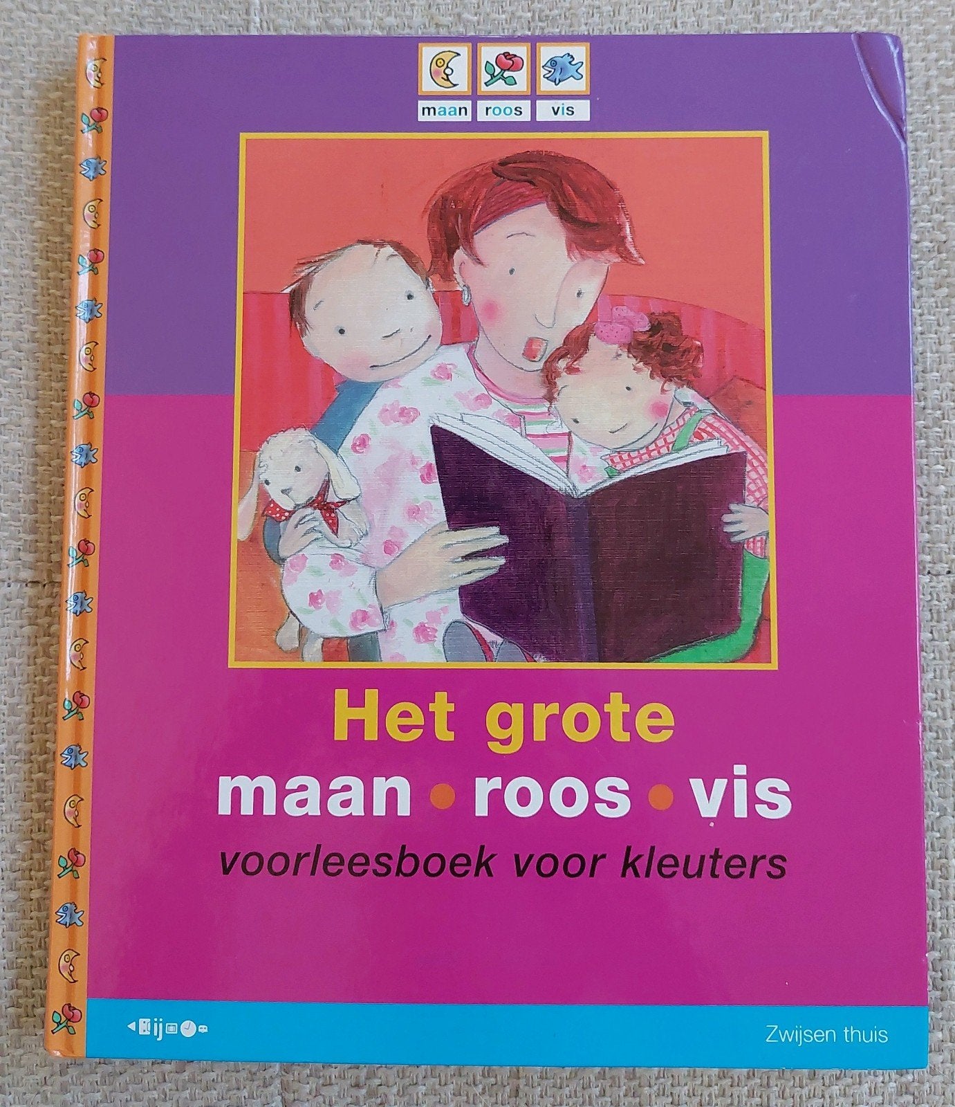 Het grote maan roos vis voorleesboek voor kleuters, Boeken, Kinderboeken | Kleuters, Ophalen of Verzenden, Gelezen, Fictie algemeen