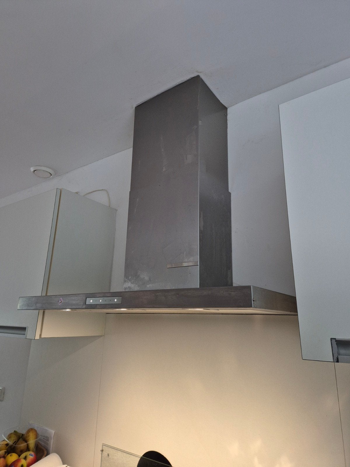 RVS Wandschouwkap Bosch DWB97CM50 - Energy A Goede Staat, Witgoed en Apparatuur, Afzuigkappen, Ophalen, Wandschouwkap, Zo goed als nieuw