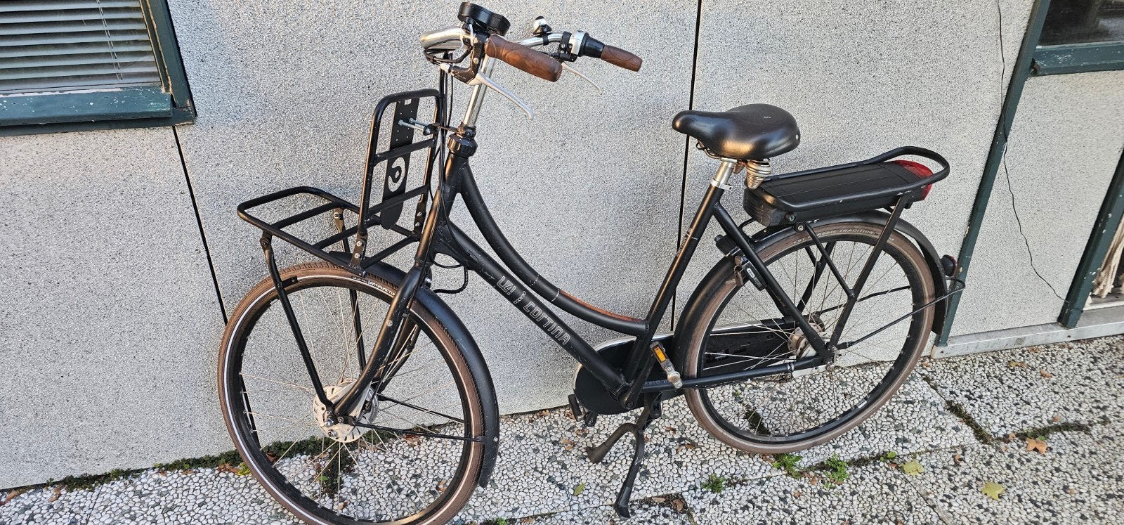 cortina ecomo U4 transportfiets 24volt xl accu, Ophalen, Gebruikt, Geen, Geen