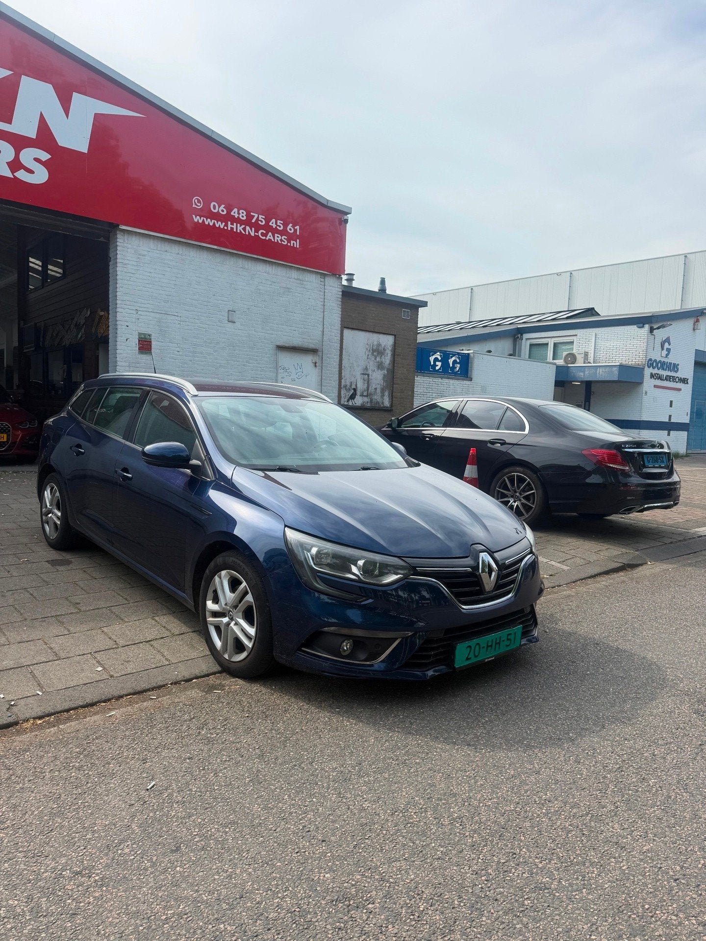 Renault Mégane Estate 1.5 dCi Zen Nette wagen BJ 2017 nieuw, Auto's, Automatische klimaatregeling, Gebruikt, 4 cilinders, Blauw