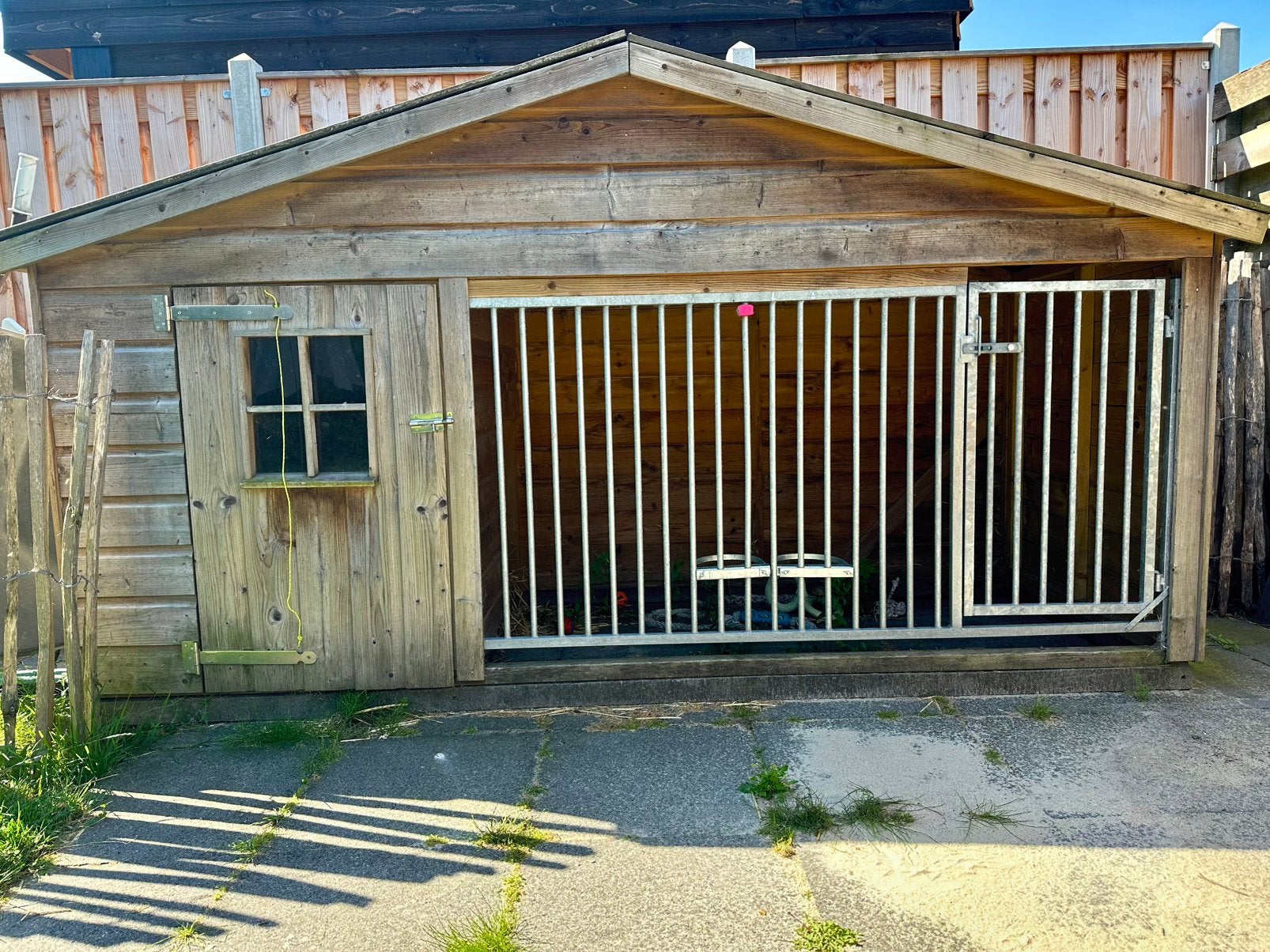Hondenkennel met nachthok, Ophalen, 110 cm of meer, 100 cm of meer