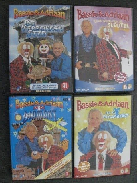 BASSIE & ADRIAAN - DIAMANT, PLAAGGEEST, SLEUTEL, VERZONKEN, Cd's en Dvd's, Alle leeftijden, Ophalen, Zo goed als nieuw, Familie