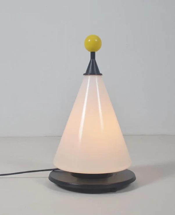 Tafellamp 'Standby' Linke Plewa Design voor Elkamet, Ophalen of Verzenden, Zo goed als nieuw, Kunststof, Minder dan 50 cm