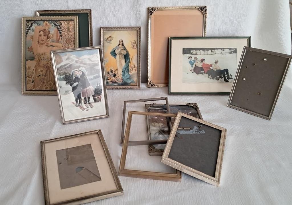 Antieke fotolijstjes, Ophalen of Verzenden