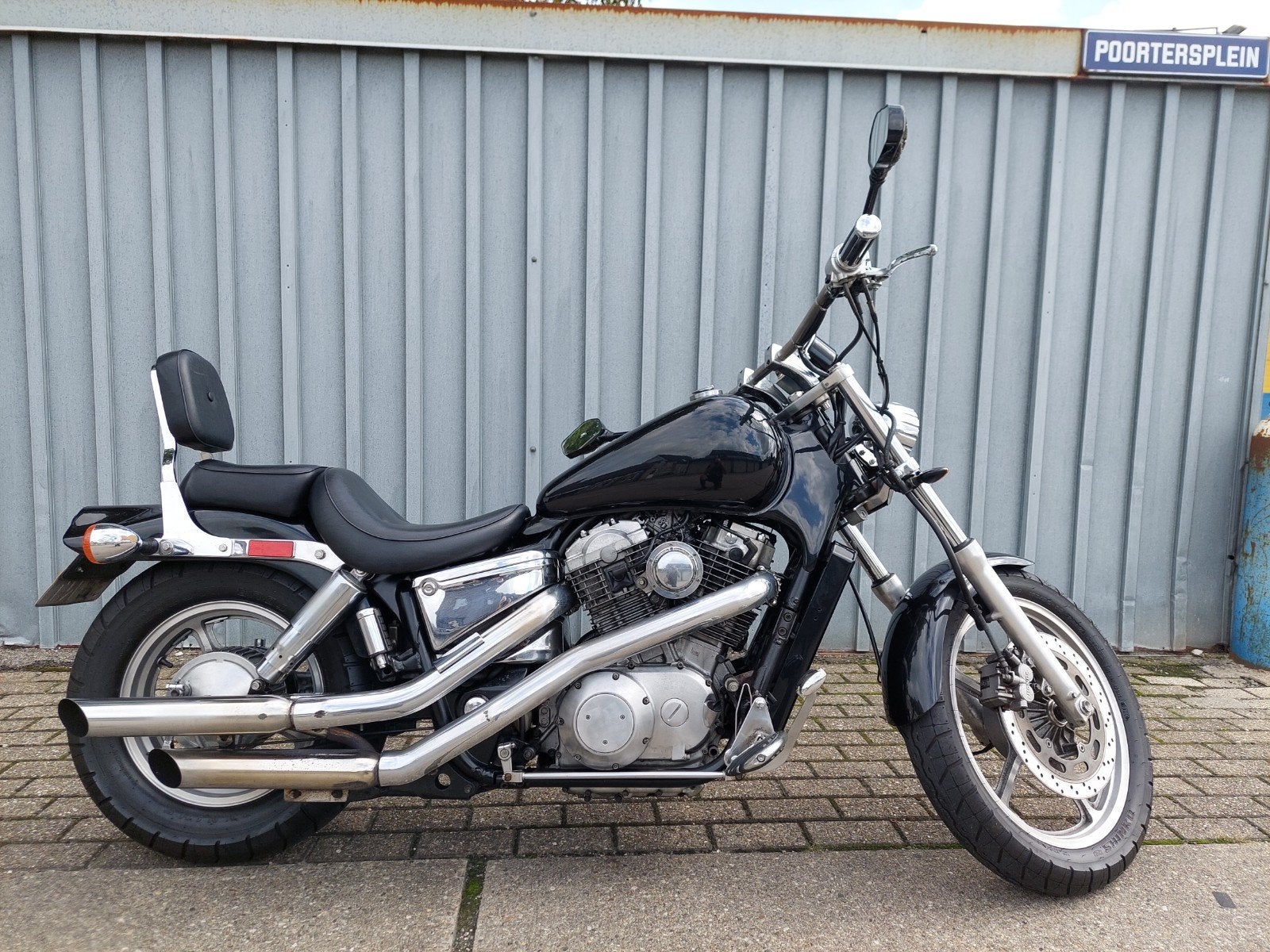 Honda Shadow VT1100 C, Motoren, Cardan-aandrijving, 2 cilinders, Chopper, Gebruikt