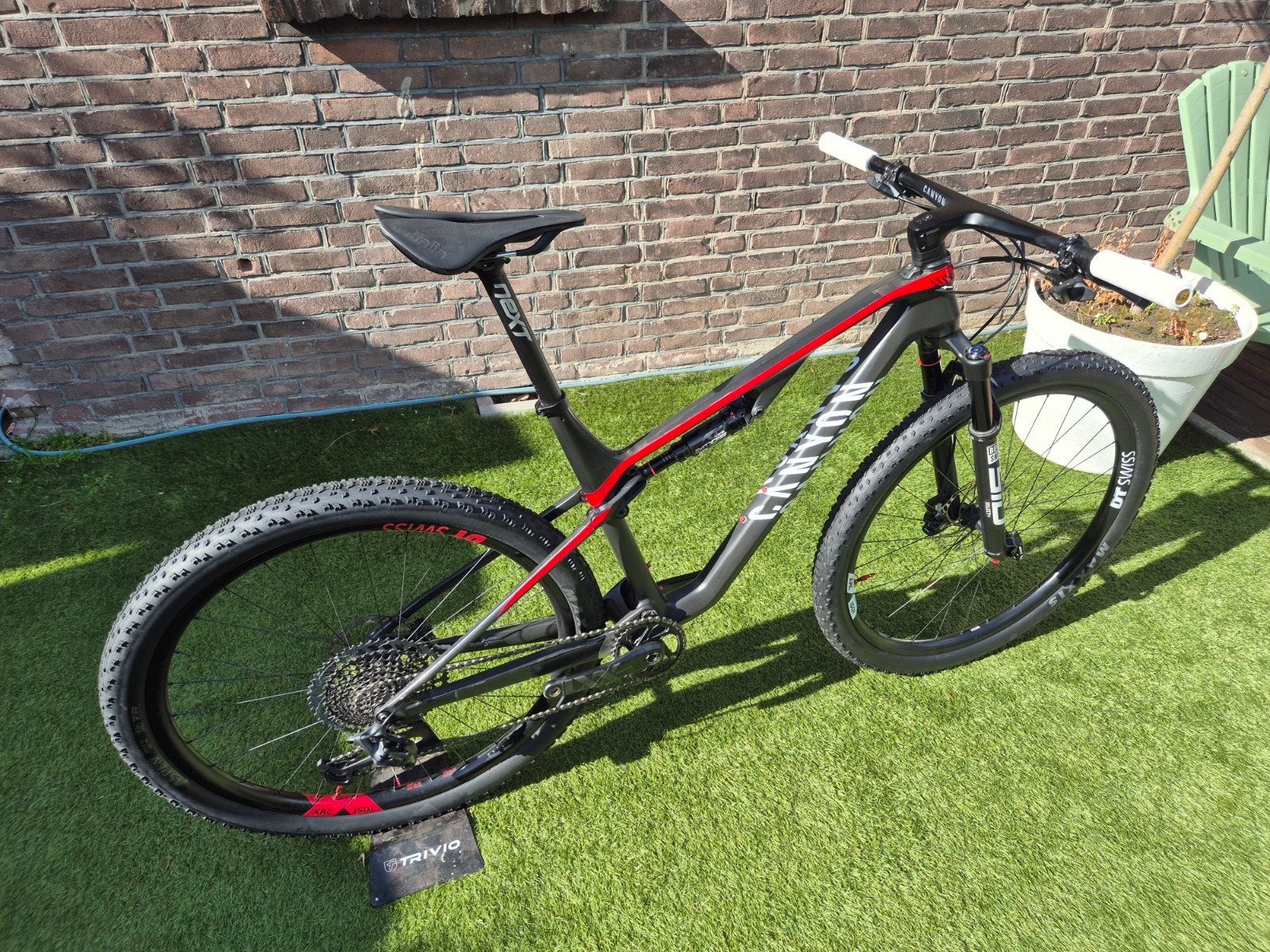 Canyon Lux CF SLX 9 - L - Rapid Red incl. volledig lagerset, Zo goed als nieuw, Schijfrem, Ophalen, Overige merken