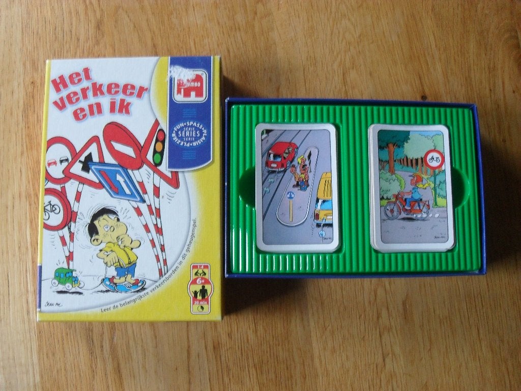 Het verkeer en ik jumbo, Kinderen en Baby's, Speelgoed | Educatief en Creatief, Ophalen of Verzenden, Zo goed als nieuw, Ontdekken