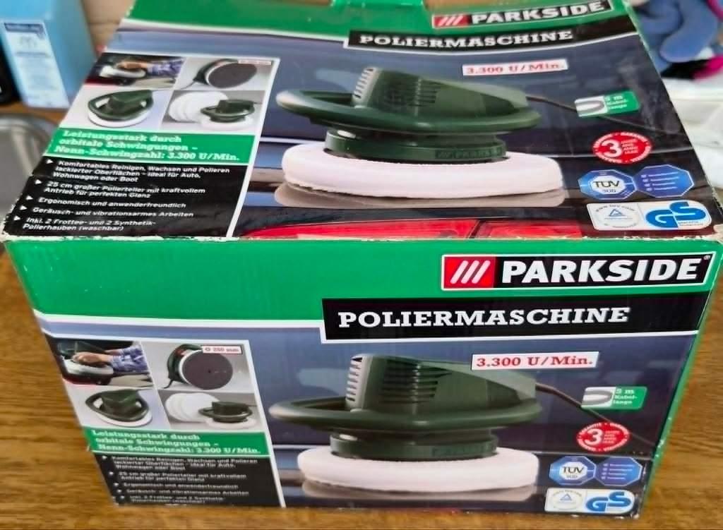 parkside poliermachine 3300u/min nieuw, Ophalen of Verzenden, Nieuw, 1200 watt of meer, Overige typen